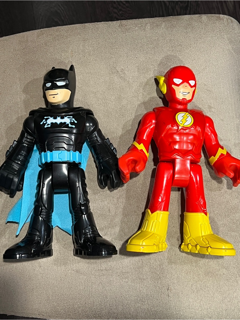 Imaginext XL Batman & Flash figure 10” tall DC comics justice league